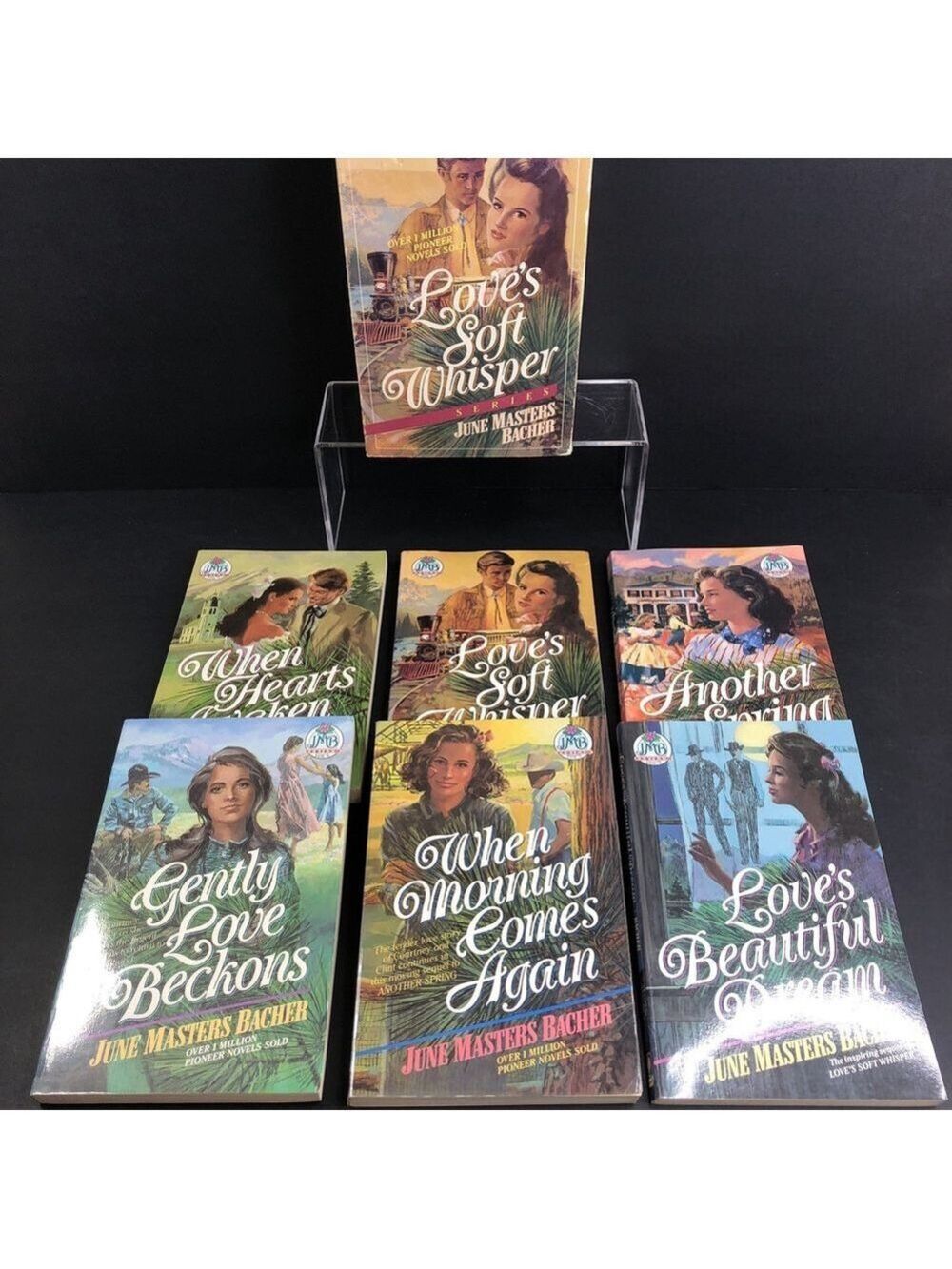 Vtg. Book Love’s Soft Whisper Series III Vol. 1 - 6 June Masters Bacher 1986 USA